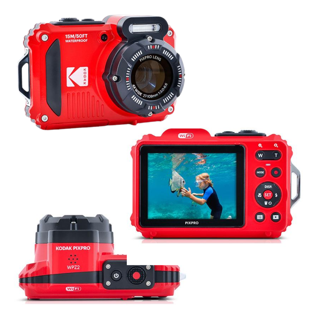 Buy Kodak Pixpro WPZ2 Digital Camera in Yellow - Jessops